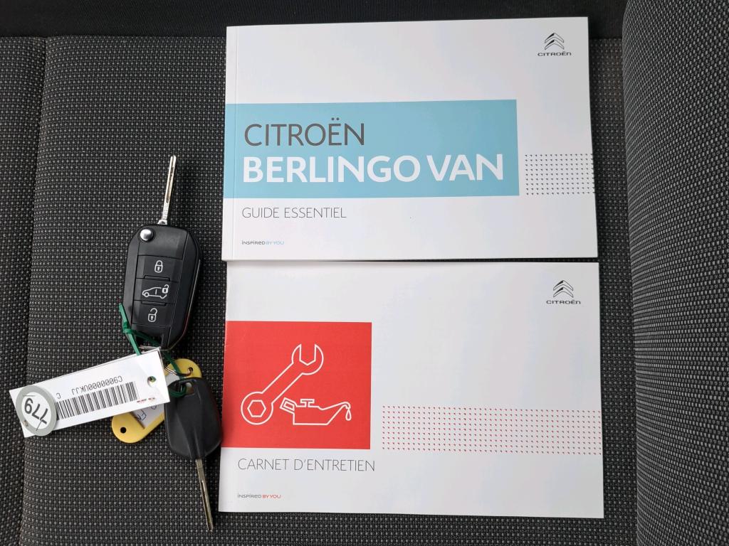 Citroen BERLINGO VAN M 650 BLUEHDI 100 S&S BVM5 CLUB 2019