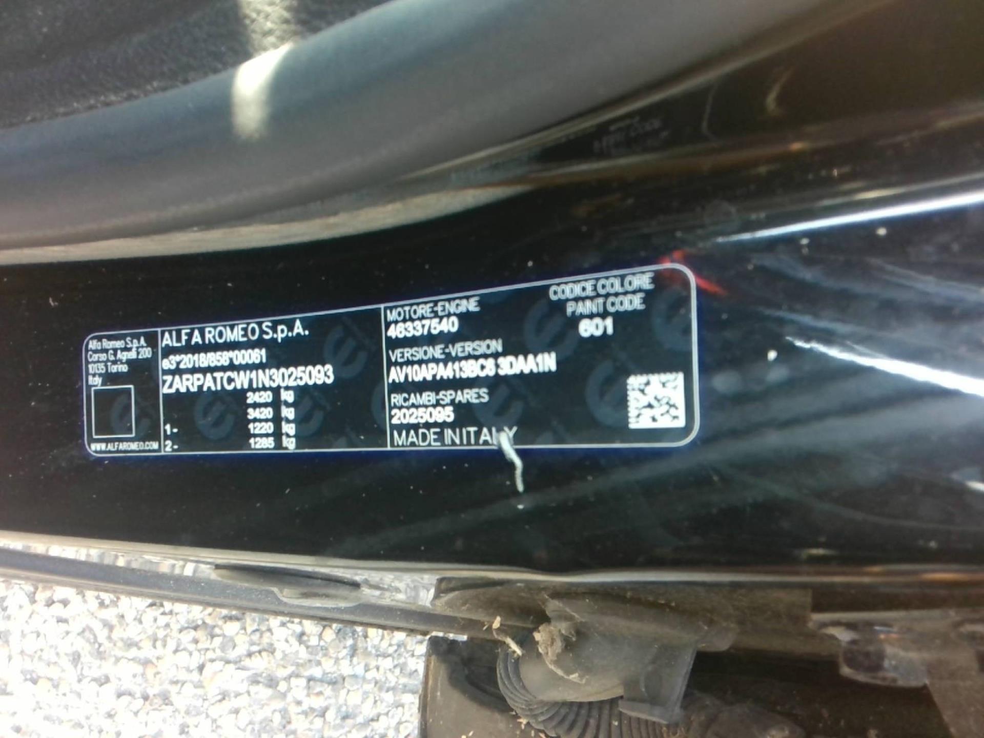 ALFA ROMEO Tonale 1.3 Hybride Rechargeable PHEV 280ch AT6 Q4 Ti 2023