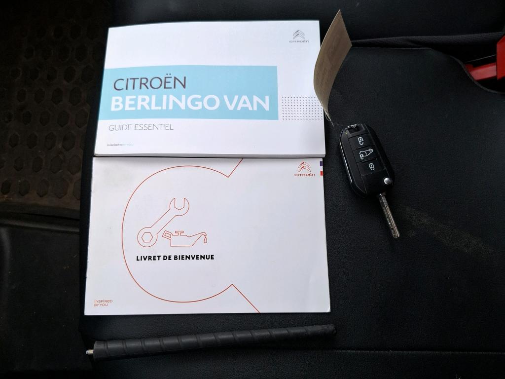 Citroen BERLINGO VAN M 650 BLUEHDI 100 S&S BVM5 CLUB 2020