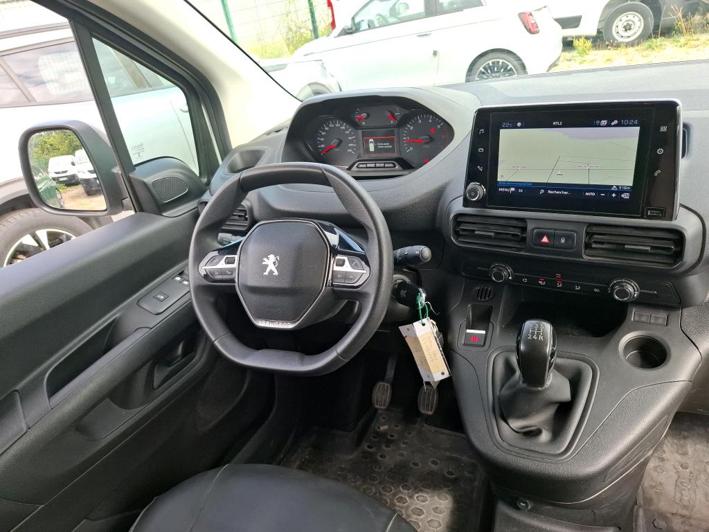 Peugeot PARTNER FOURGON STANDARD 650 KG BLUEHDI 100 S&S BVM5 ASPHALT 2020