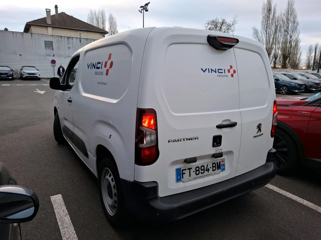 Peugeot PARTNER FOURGON STANDARD 650 KG BLUEHDI 130 S&S EAT8 ASPHALT 2020