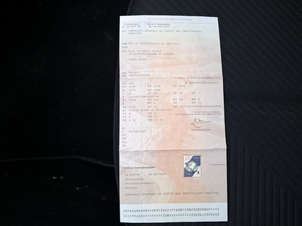 Peugeot 308 PHEV 180 e-EAT8 Active Pack 2023