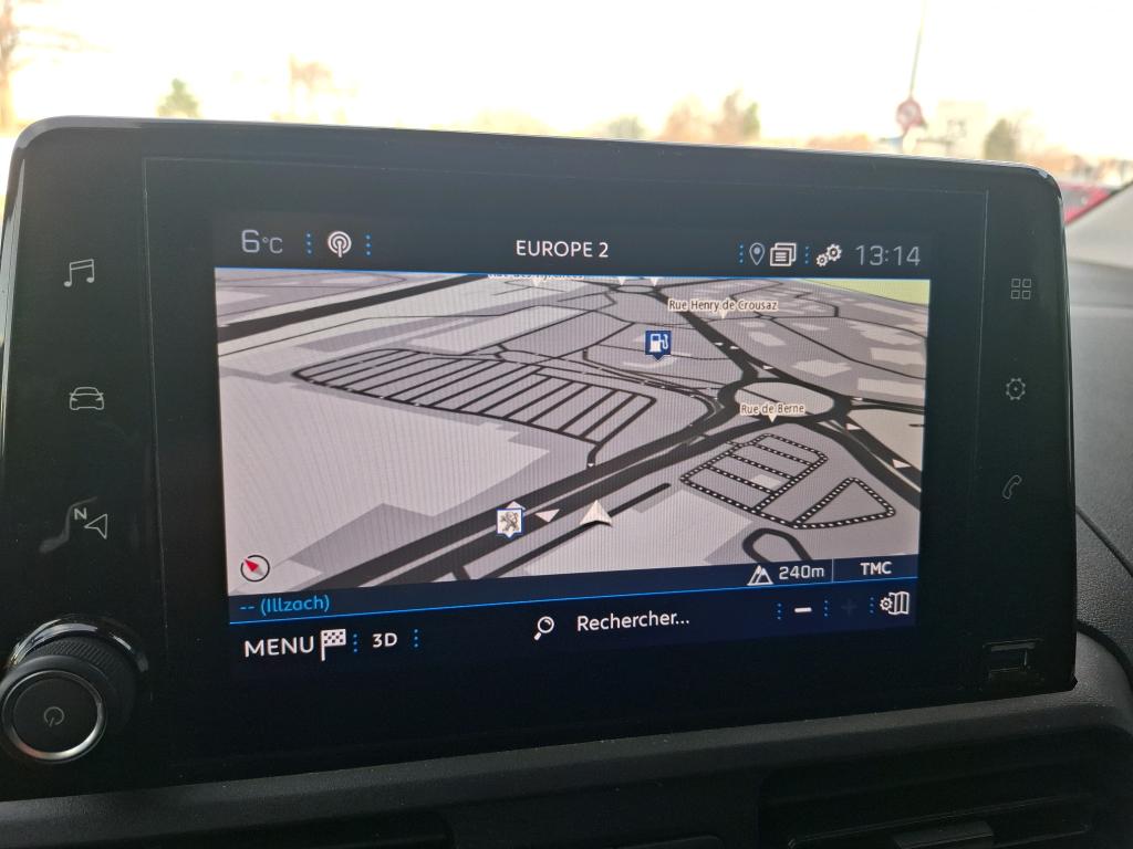 Peugeot PARTNER FOURGON LONG 950 KG BLUEHDI 100 S&S BVM6 ASPHALT 2022