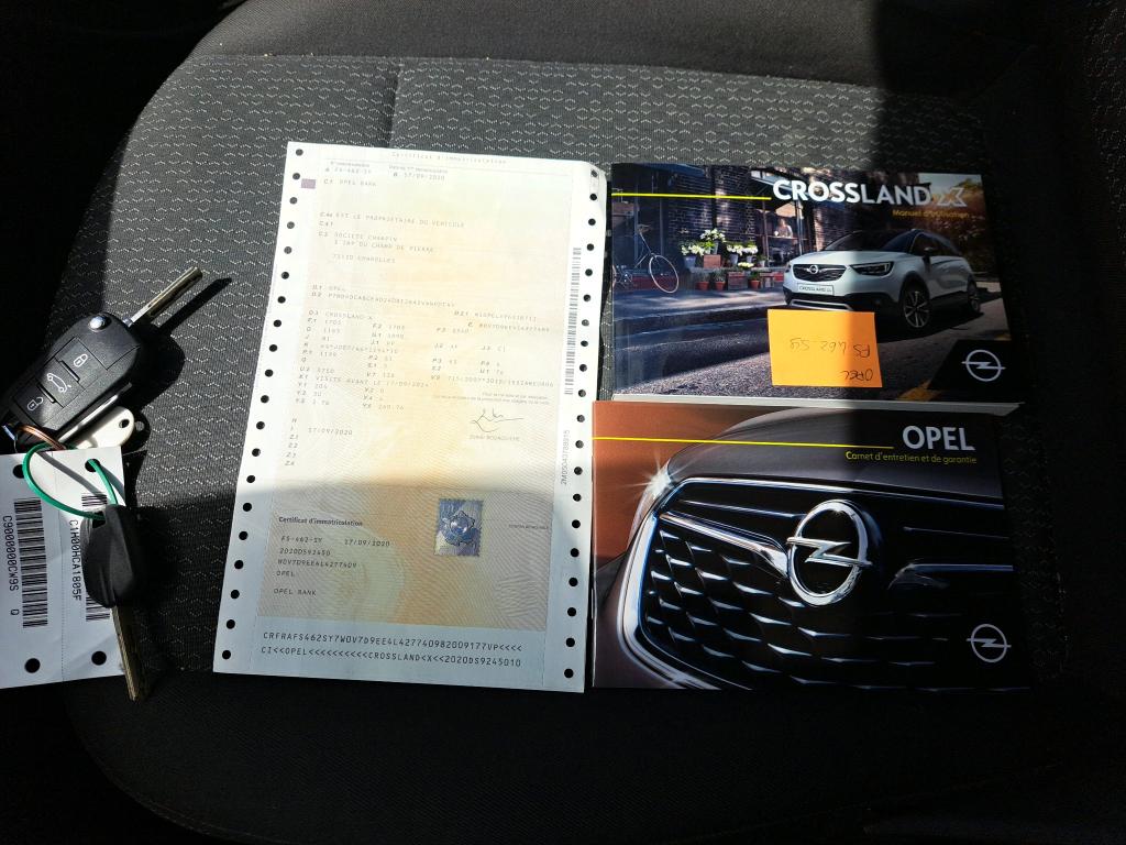 Opel Crossland X 1.2 83 ch Edition 2020