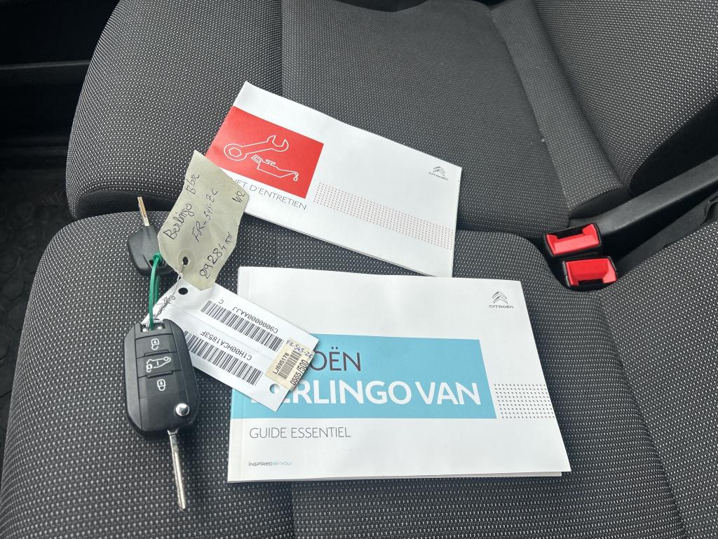 Citroen BERLINGO VAN M 650 BLUEHDI 100 S&S BVM5 CLUB 2020