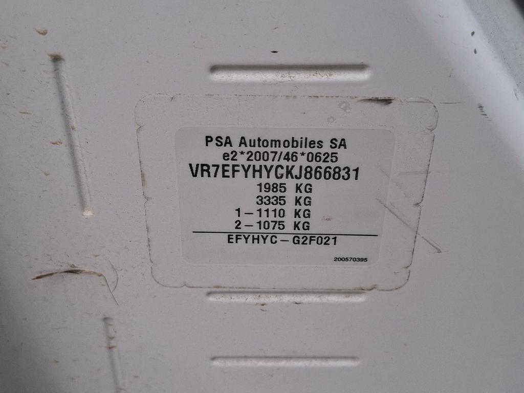 Citroen BERLINGO VAN M 650 BLUEHDI 100 S&S BVM5 CLUB 2020