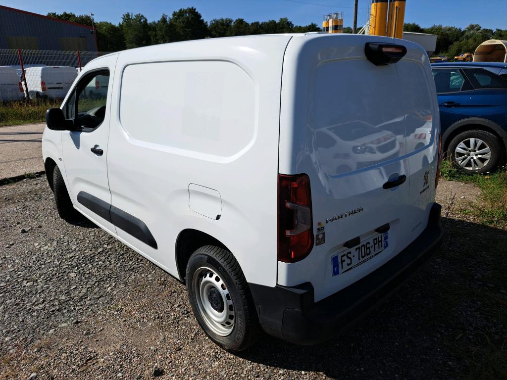 Peugeot PARTNER FOURGON STANDARD 650 KG BLUEHDI 100 S&S BVM5 ASPHALT 2020