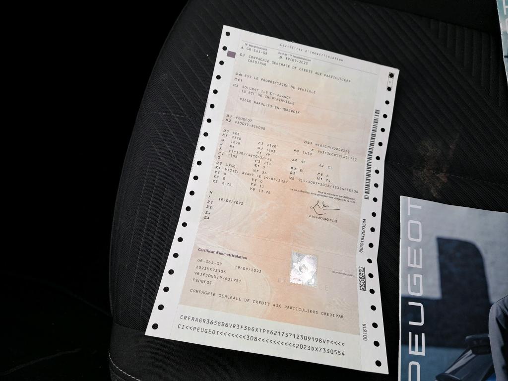 Peugeot 308 PHEV 180 e-EAT8 Active Pack 2023