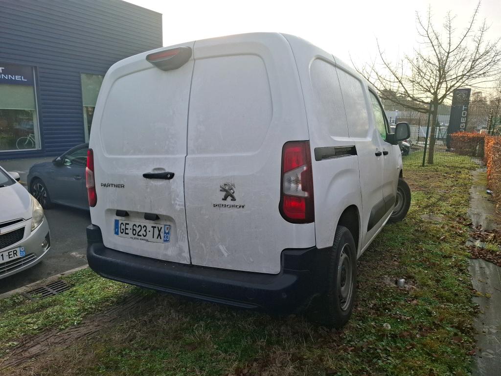Peugeot PARTNER FOURGON STANDARD 650 KG BLUEHDI 100 S&S BVM6 ASPHALT 2022