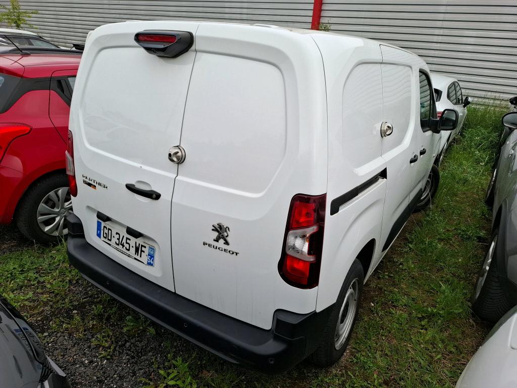 Peugeot PARTNER FOURGON STANDARD 650 KG BLUEHDI 100 S&S BVM6 ASPHALT 2021