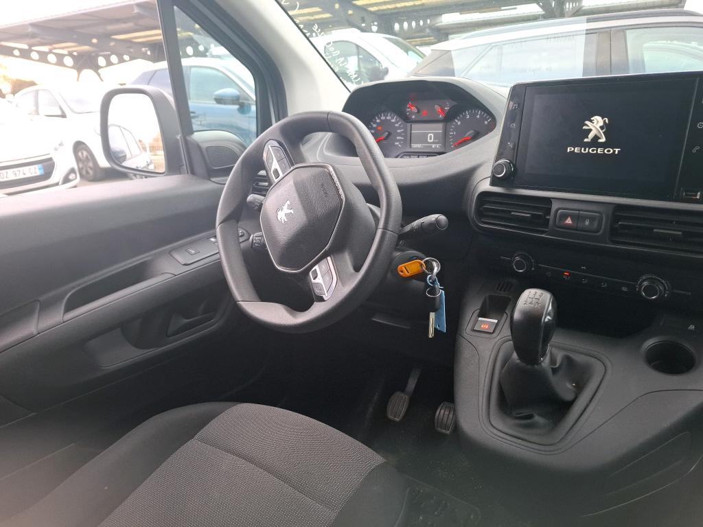 Peugeot PARTNER FOURGON STANDARD 650 KG BLUEHDI 100 S&S BVM5 ASPHALT 2019