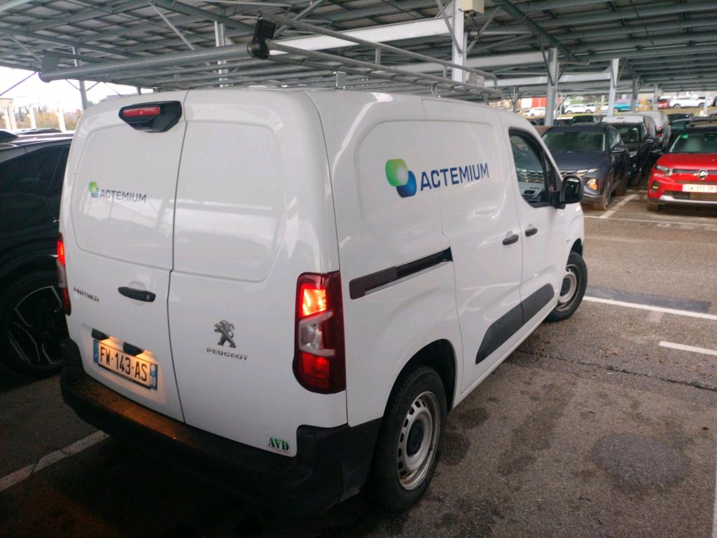 Peugeot PARTNER FOURGON STANDARD 650 KG BLUEHDI 100 S&S BVM5 ASPHALT 2020