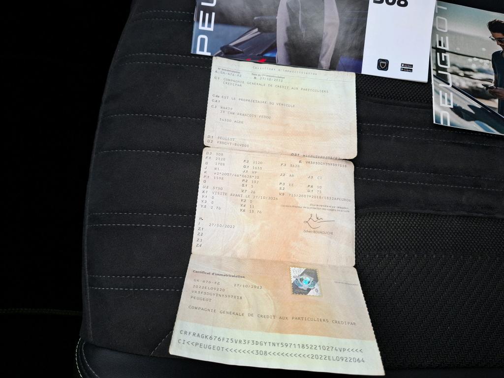 Peugeot 308 PHEV 225 e-EAT8 GT 2022