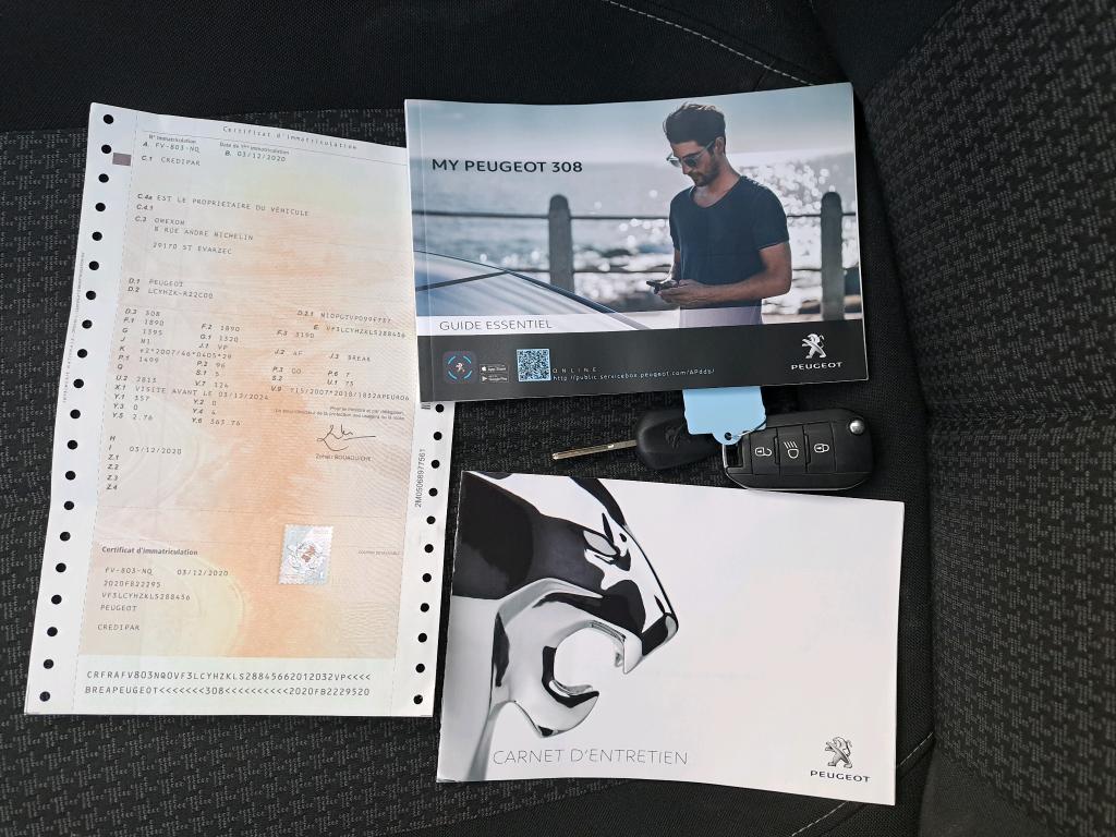 Peugeot 308 SW BlueHDi 130ch S&S EAT8 Active Business 2020