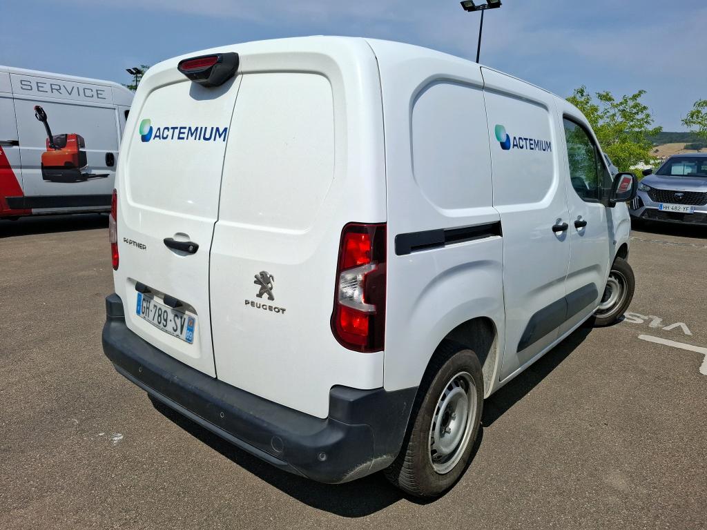Peugeot PARTNER FOURGON STANDARD 650 KG BLUEHDI 100 S&S BVM6 ASPHALT 2022