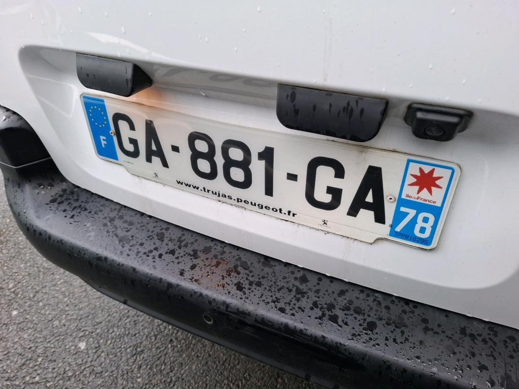 Peugeot PARTNER FOURGON STANDARD 650 KG BLUEHDI 100 S&S BVM5 PREMIUM 2021