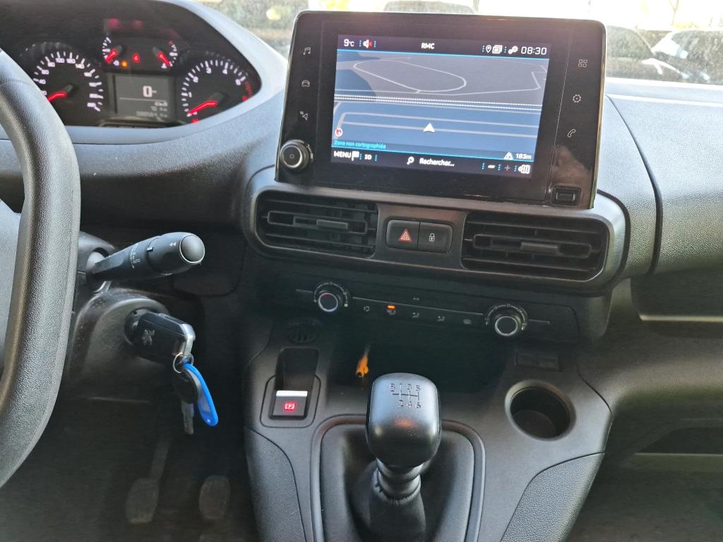 Peugeot PARTNER FOURGON STANDARD 650 KG PURETECH 110 S&S BVM6 PREMIUM 2022