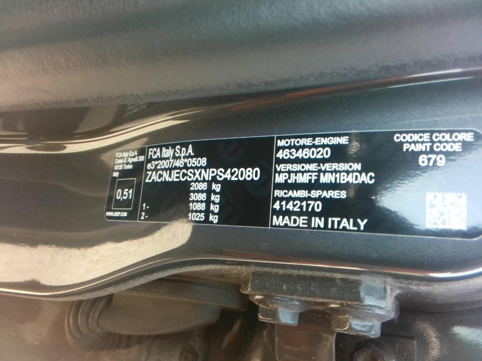 JEEP Compass 1.6 I MultiJet II 130 ch BVM6 Limited 2023
