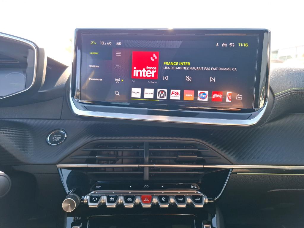 Peugeot 208 Hybrid 136 e-DCS6 GT 2025