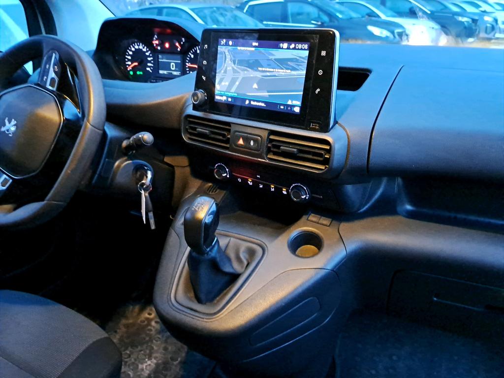 Peugeot PARTNER FOURGON STANDARD 650 KG BLUEHDI 100 S&S BVM5 ASPHALT 2021