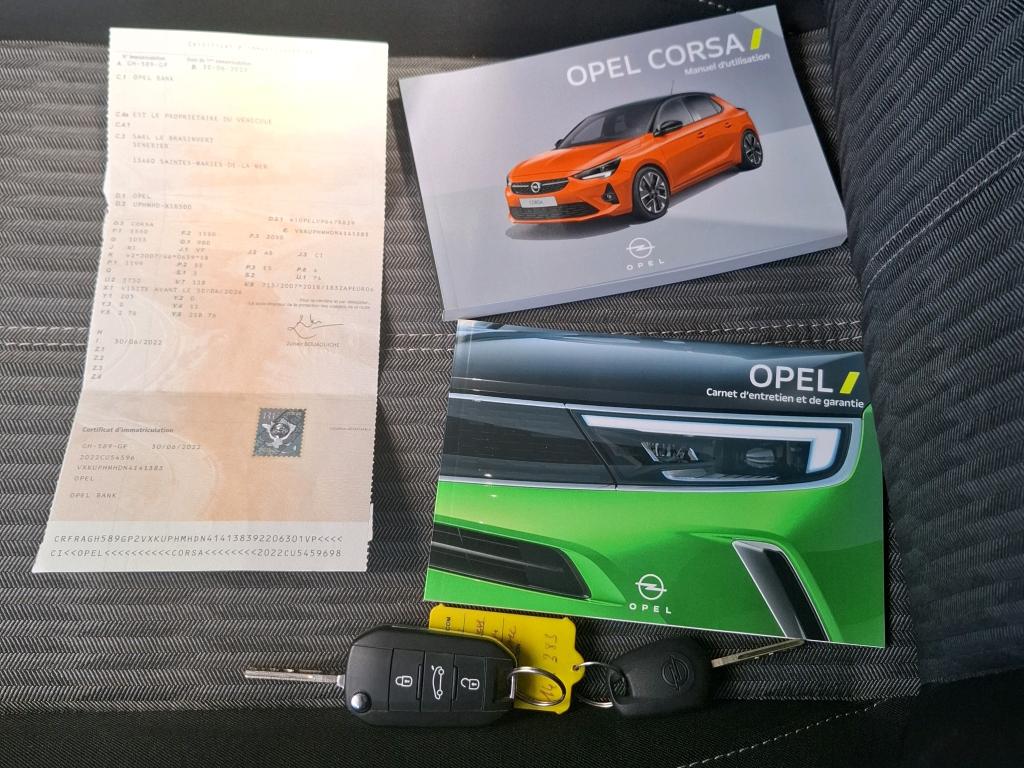 Opel Corsa 1.2 75 ch BVM5 Elegance Business 2022