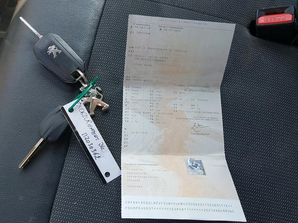 Peugeot EXPERT FGN TOLE STANDARD 1.5 BLUEHDI 120 S&S BVM6 PREMIUM 2021
