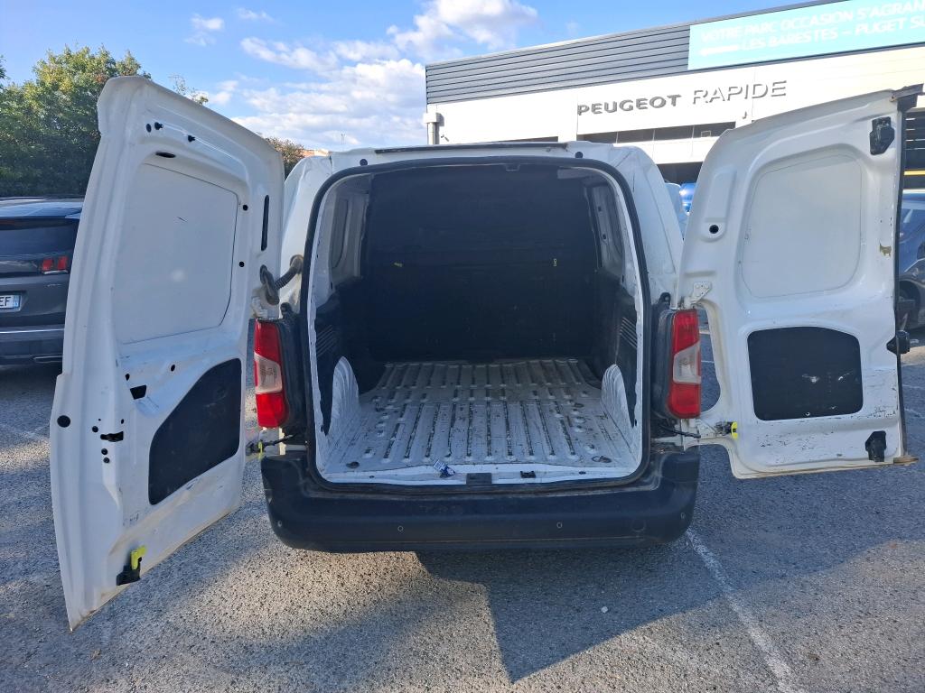 Peugeot PARTNER FOURGON STANDARD 650 KG BLUEHDI 100 BVM5 PREMIUM 2019