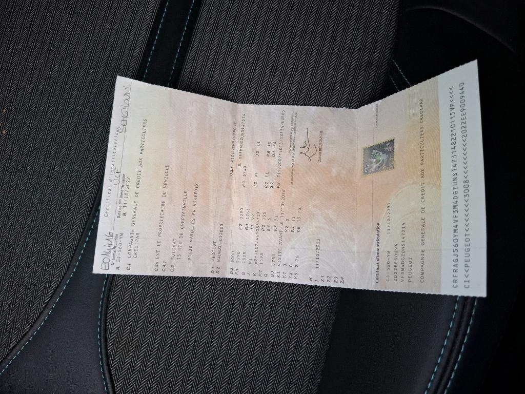 Peugeot 3008 Hybrid 225 e-EAT8 Allure 2022