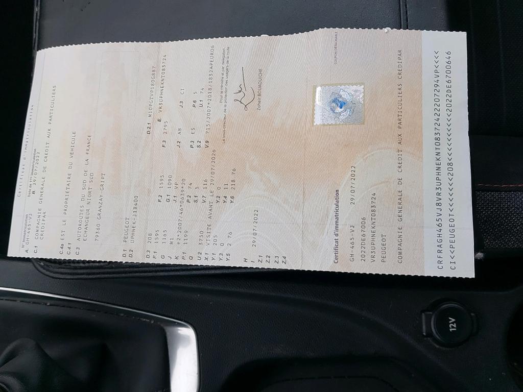 Peugeot 208 PureTech 100 S&S BVM6 Active Pack 2022