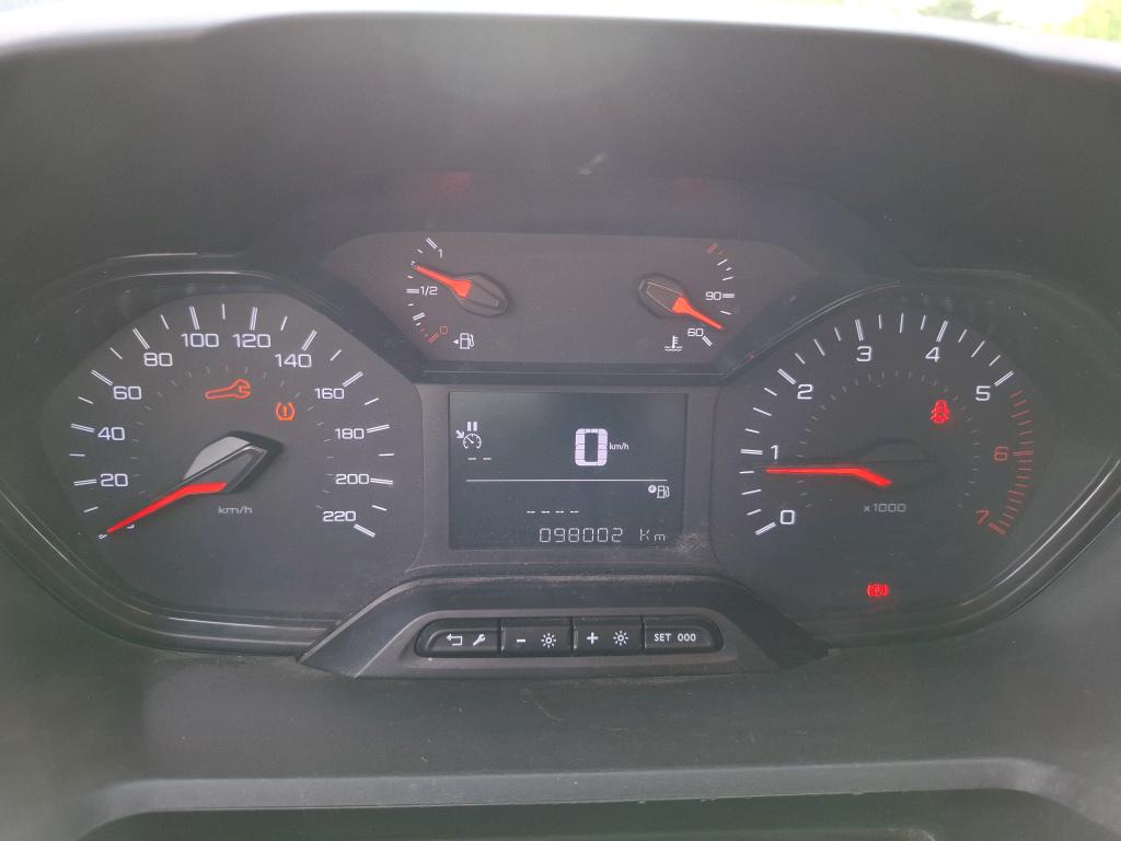 Peugeot PARTNER FOURGON STANDARD 650 KG BLUEHDI 75 BVM5 PREMIUM 2020