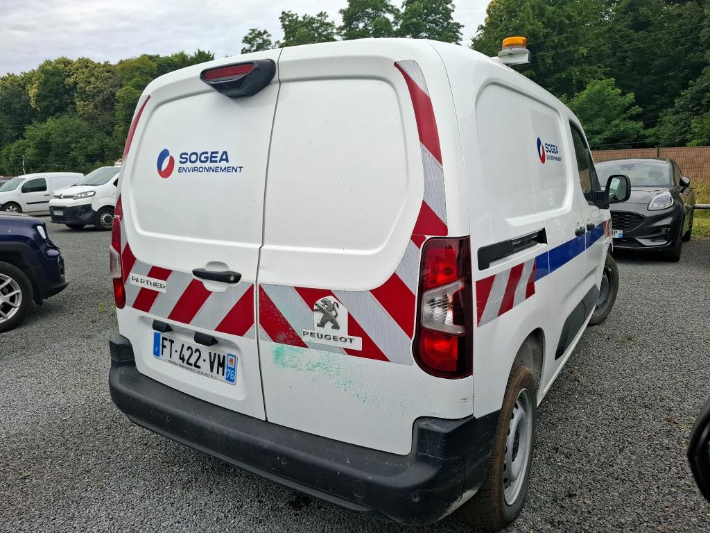 Peugeot PARTNER FOURGON STANDARD 1000 KG BLUEHDI 100 S&S BVM5 ASPHALT 2020