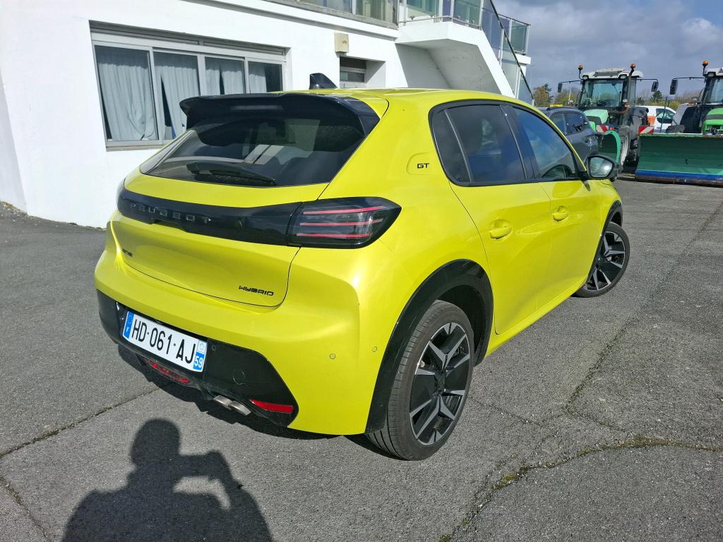 Peugeot 208 Hybrid 145 ch e-DCS6 GT 2025