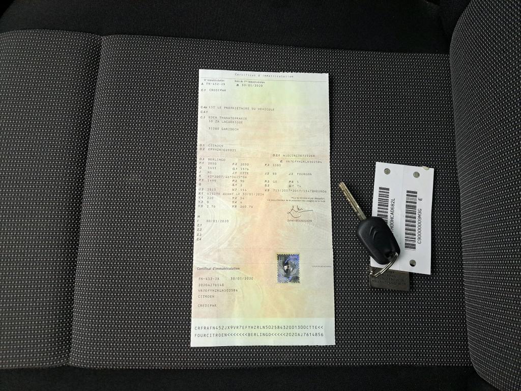 Citroen BERLINGO VAN M 650 BLUEHDI 130 S&S EAT8 DRIVER 2020