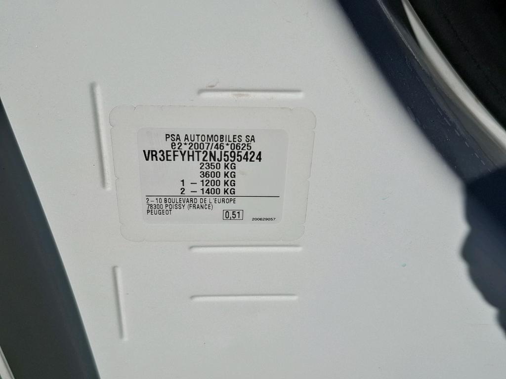 Peugeot PARTNER CA BLUEHDI 100 S&S BVM6  2022