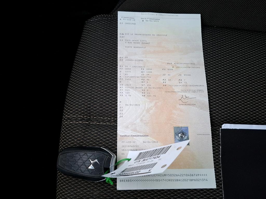 DS DS7 Crossback BlueHDi 130 EAT8 Business 2021