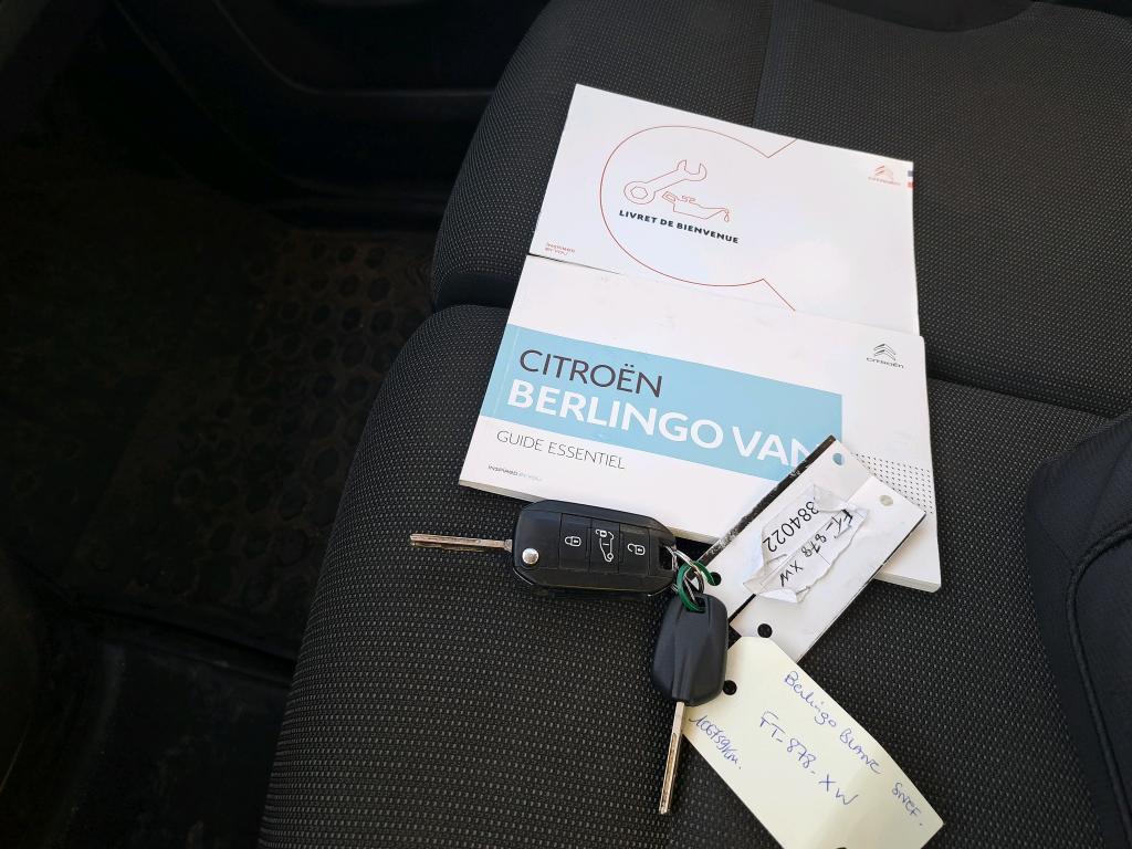 Citroen BERLINGO VAN M 650 BLUEHDI 100 S&S BVM5 CLUB 2020