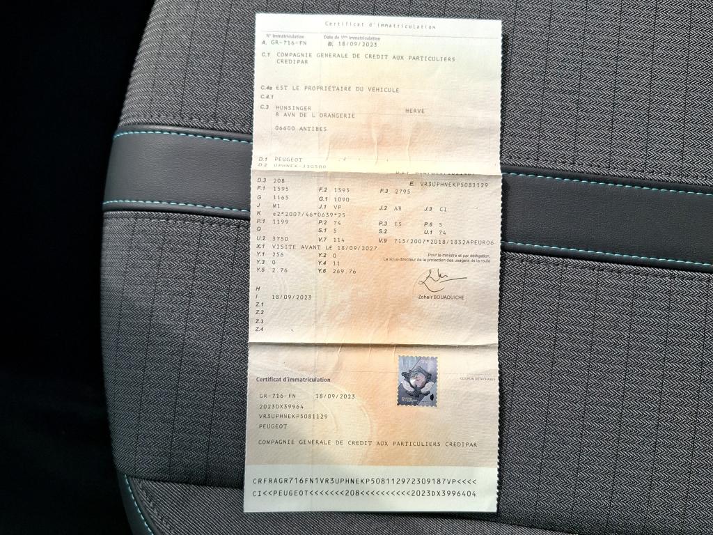 Peugeot 208 PureTech 100 S&S BVM6 Allure Pack 2023