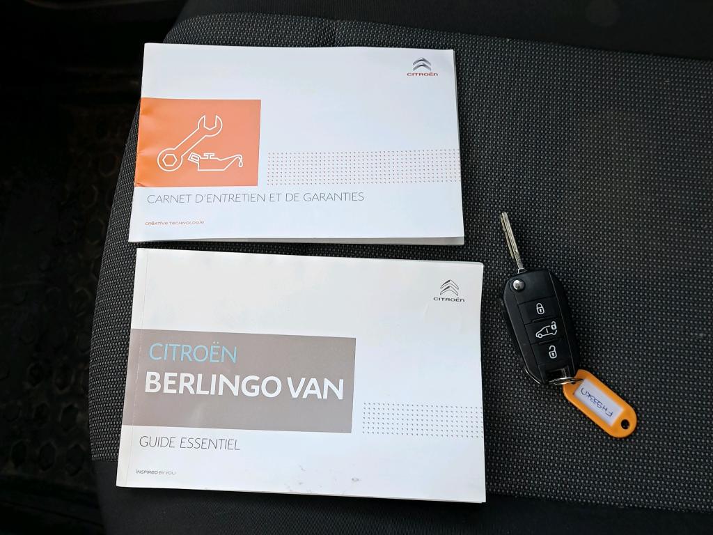 Citroen BERLINGO VAN M 650 BLUEHDI 100 S&S CLUB 2019