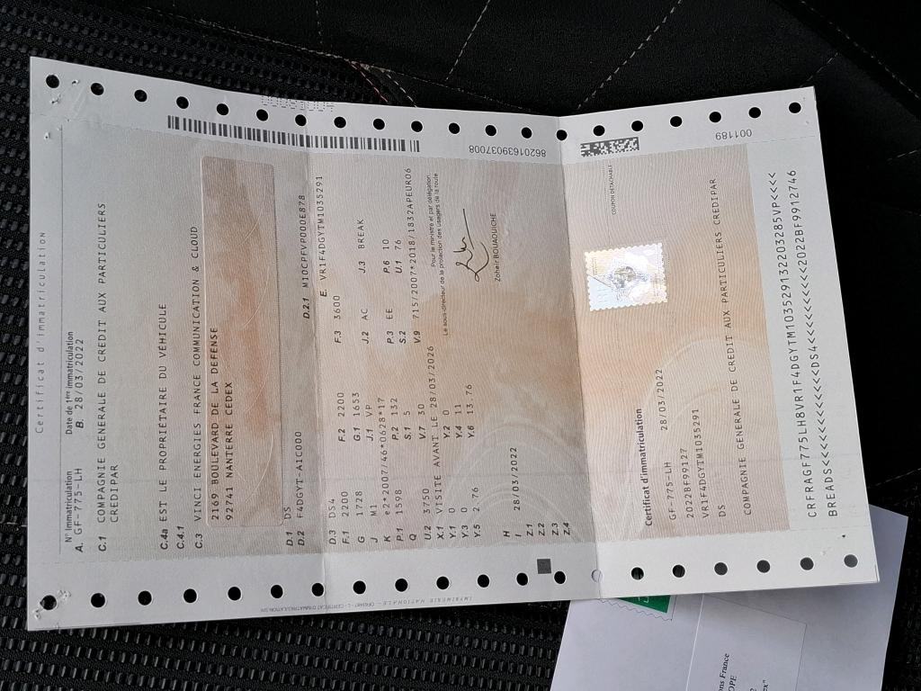 DS DS 4 Hybride E-Tense 225 EAT8 Performance Line+ 2022