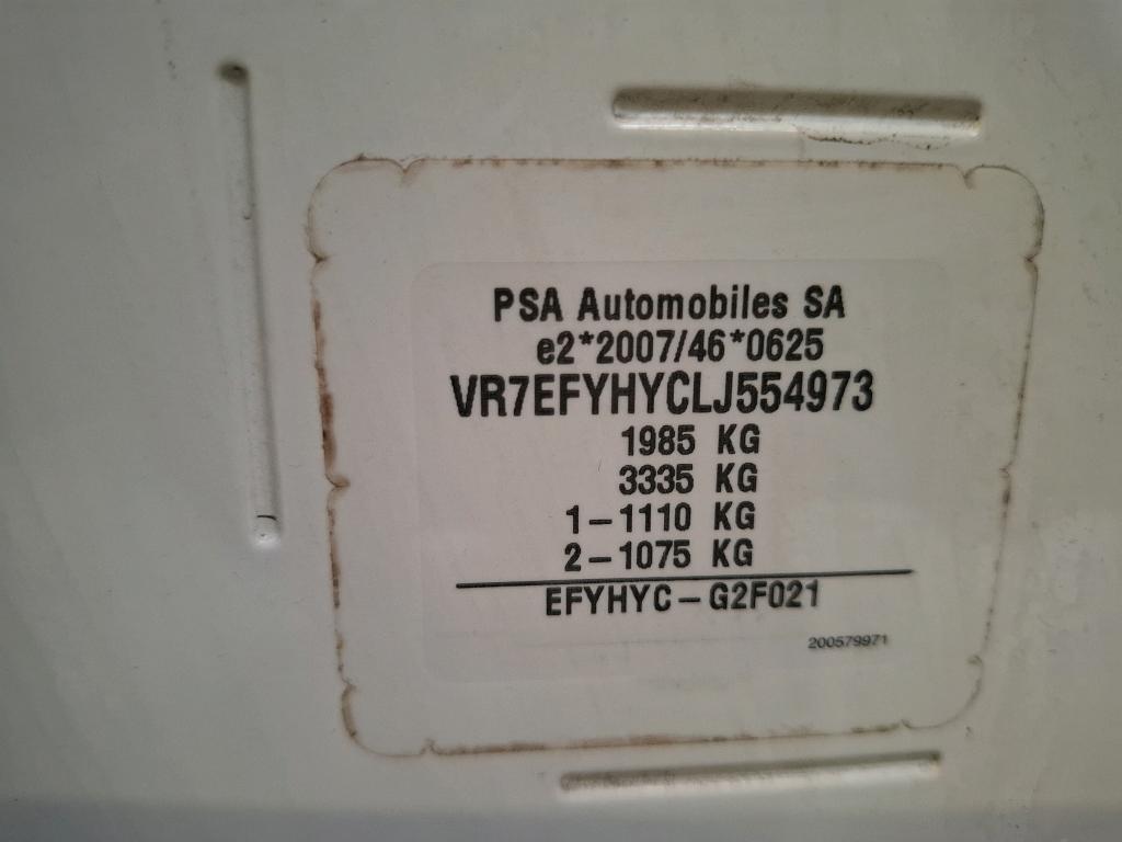 Citroen BERLINGO VAN M 650 BLUEHDI 100 S&S BVM5 CLUB 2020