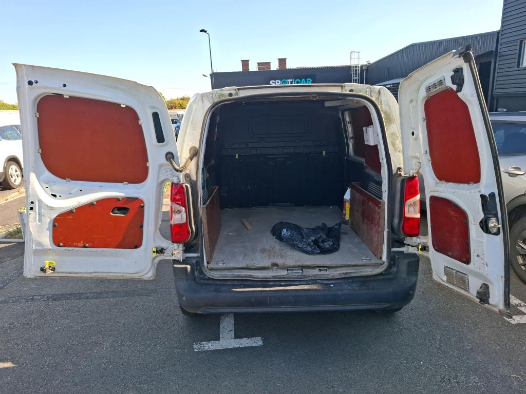 Peugeot PARTNER FOURGON STANDARD 650 KG BLUEHDI 100 BVM5 PREMIUM 2019