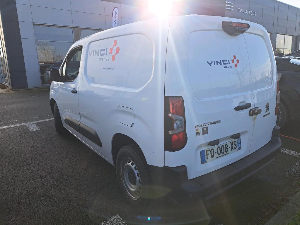 Peugeot PARTNER FOURGON STANDARD 650 KG BLUEHDI 100 S&S BVM5 ASPHALT 2020