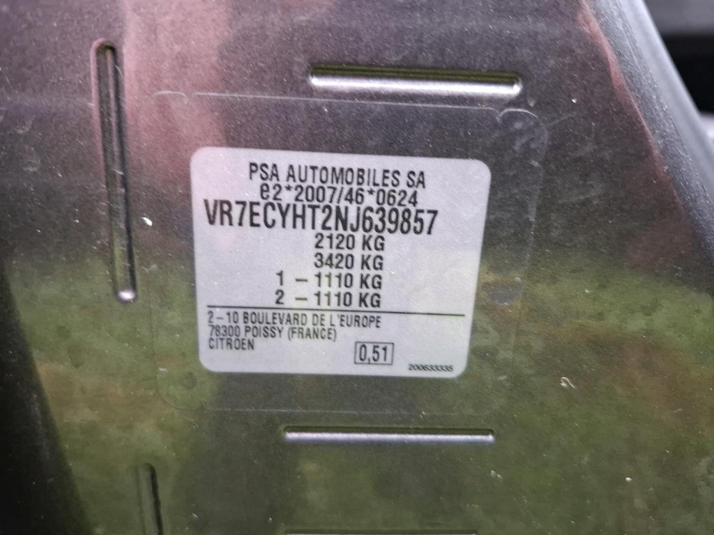 Citroen Berlingo Taille M BlueHDi 100 S&S BVM6 Feel 2022