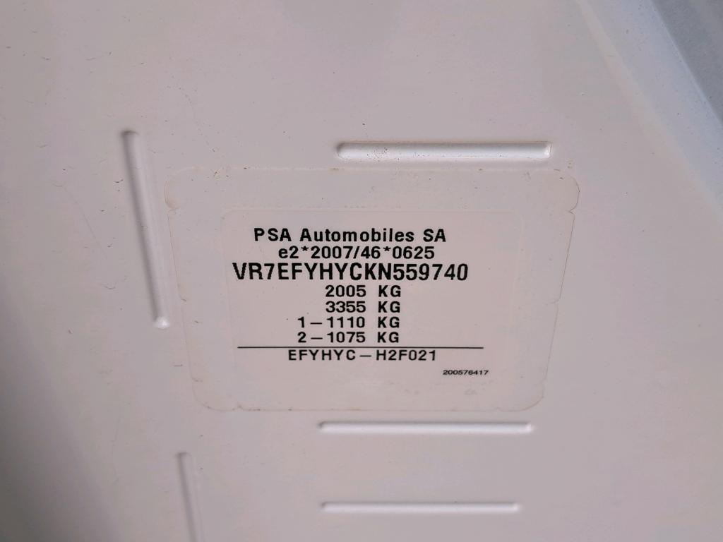 Citroen BERLINGO VAN M 650 BLUEHDI 100 S&S BVM5 CLUB 2019