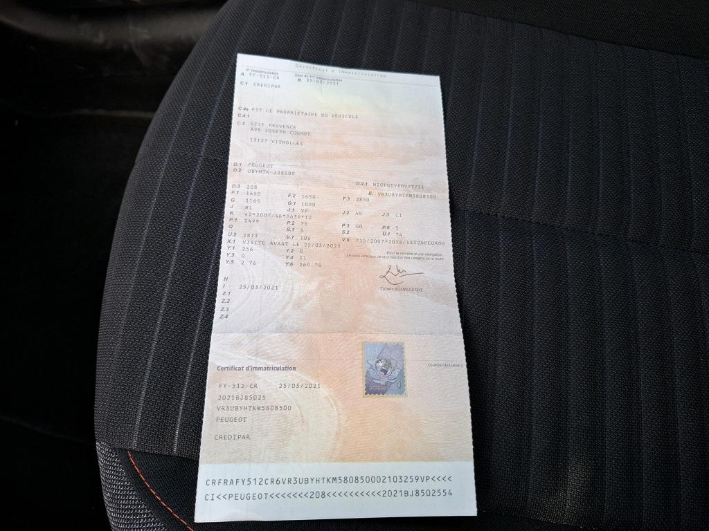 Peugeot 208 BLUEHDI 100 S&S BVM6 ACTIVE BUSINESS R 2021