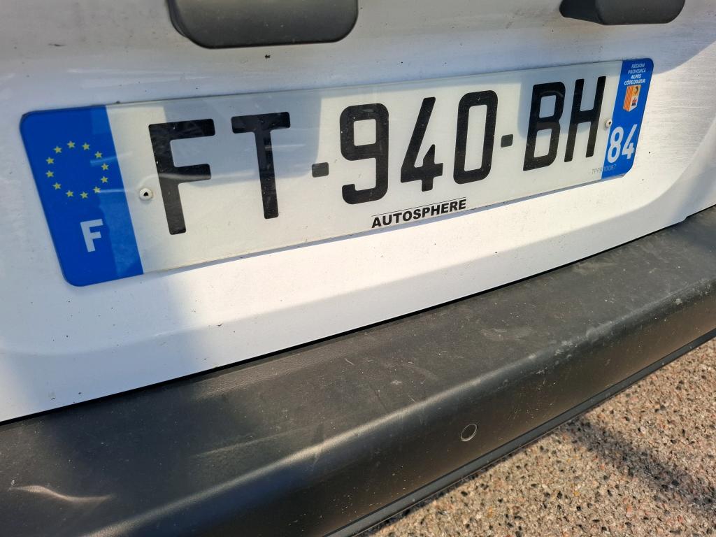 Peugeot PARTNER FOURGON STANDARD 650 KG PURETECH 110 S&S BVM6 PREMIUM 2020