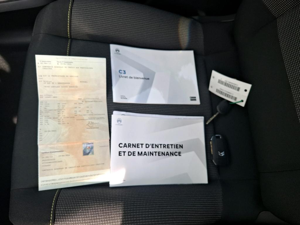 Citroen C3 PureTech 83 ch BVM5 You 2024