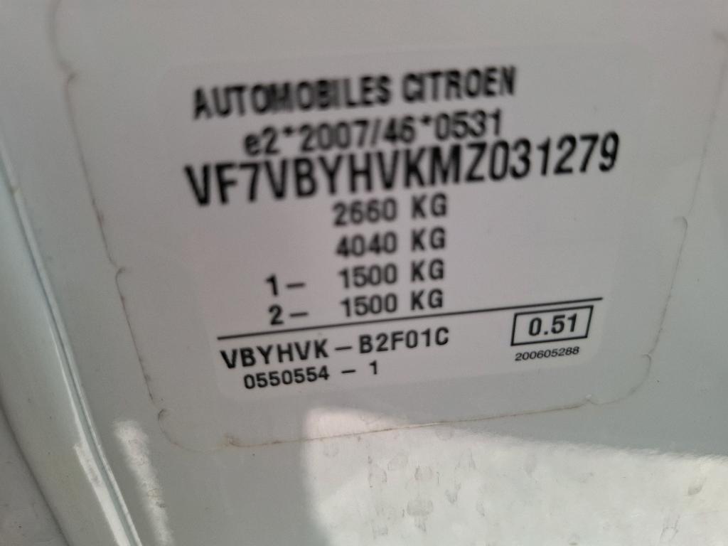 Citroen JUMPY FGN M BLUEHDI 120 S&S BVM6 DRIVER 300 NM 2021