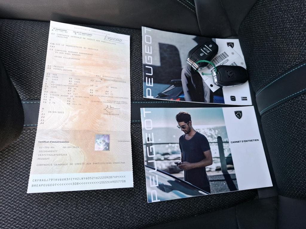 Peugeot 308 SW BlueHDi 130ch S&S BVM6 Allure 2022