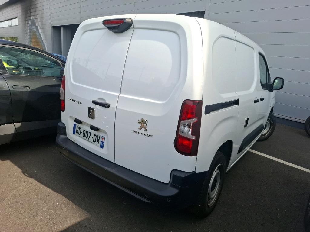 Peugeot PARTNER FOURGON STANDARD 650 KG BLUEHDI 100 S&S BVM5 ASPHALT 2021